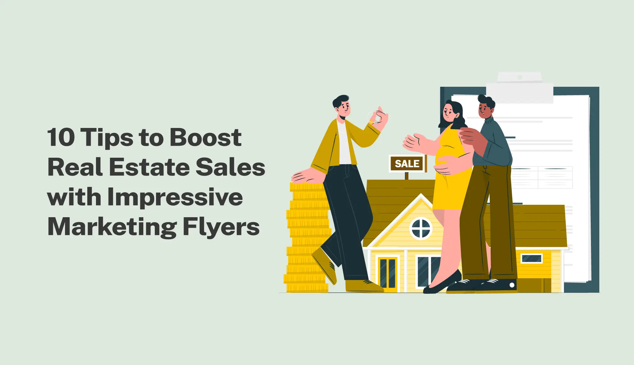 10 Tips to Boost Real Estate Sales with Impressive Marketing Flyers In 2024