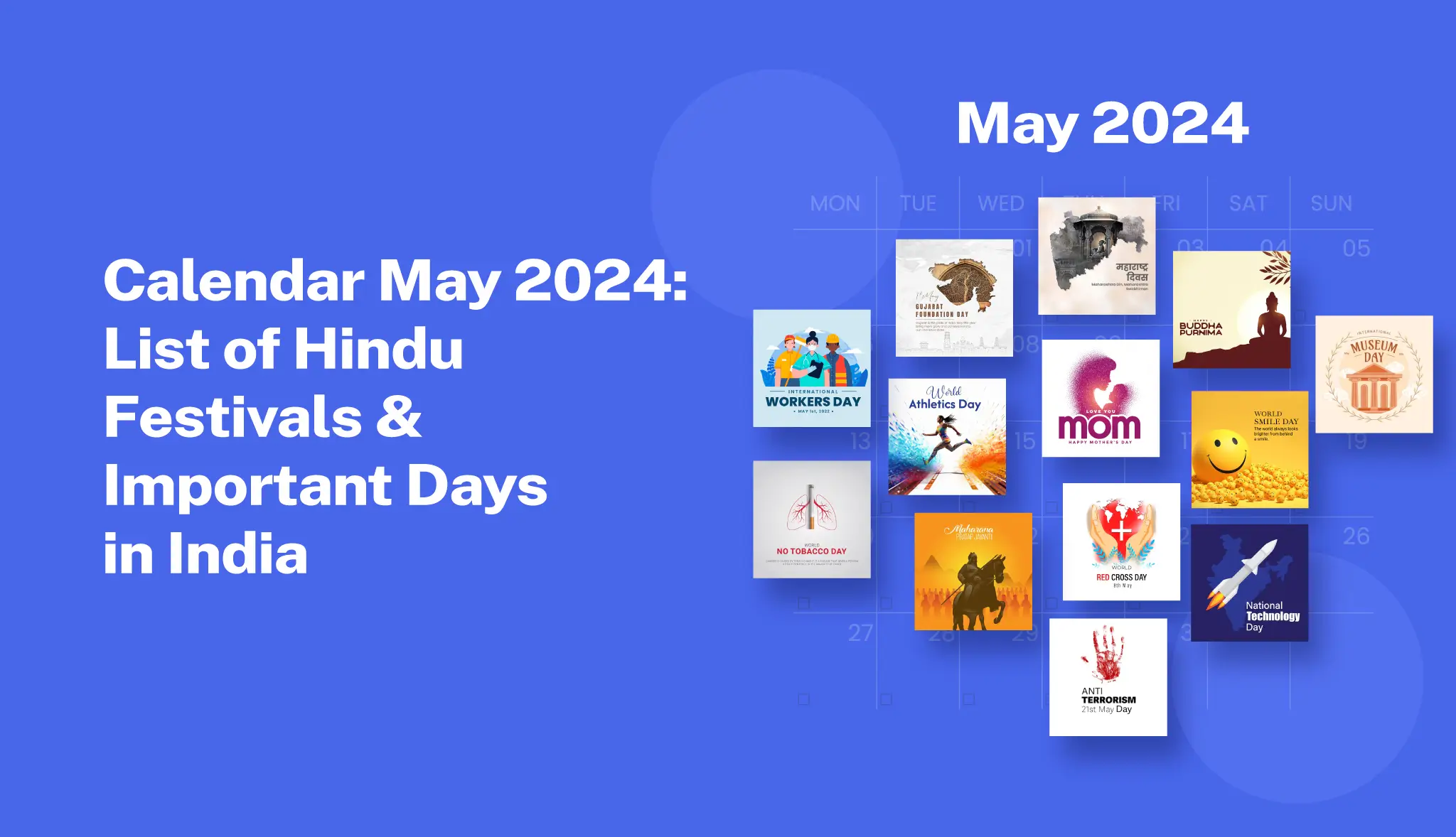 Check List of Hindu Festivals & Important Days in May 2024 - Postive