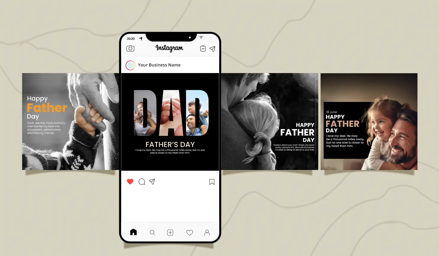 Fathers' Day 2024: History, Significance, Wishes, Quotes & Posters By Postive - Festival Post Maker App