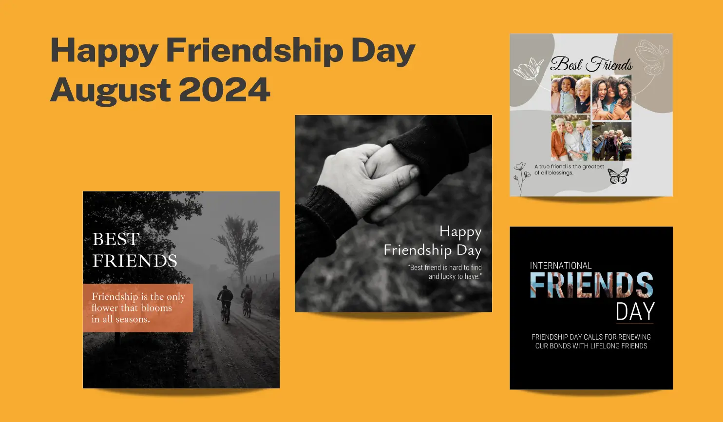 Friendship Day
                  2024 Posters By Postive - Festival Post Maker App