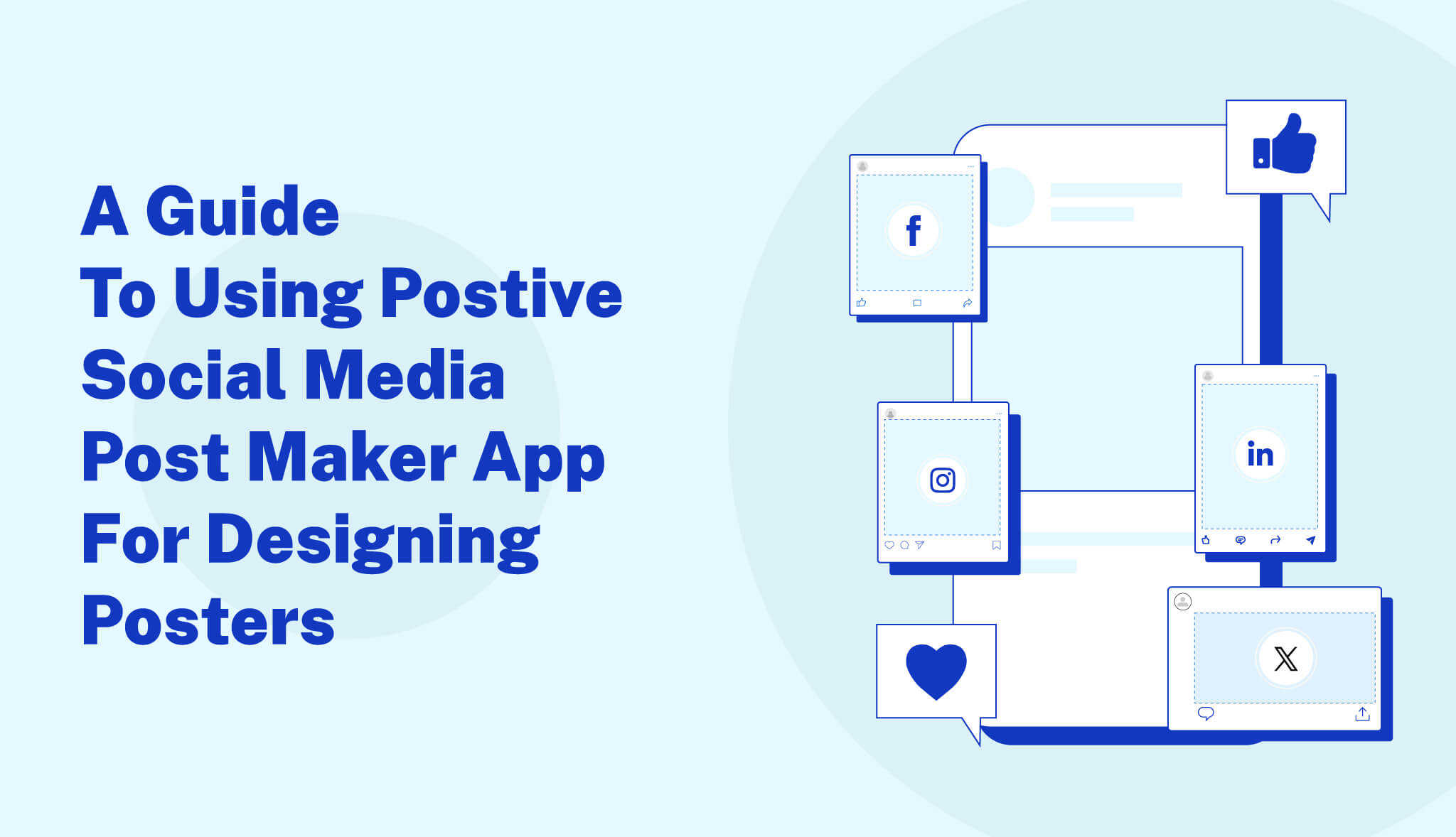 A Guide To Using Postive App For Social Media Posters - Postive