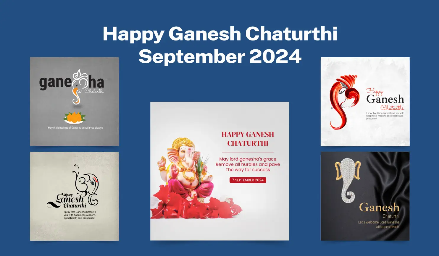 Ganesh Chaturthi
                  2024 Posters By Postive - Festival Post Maker App