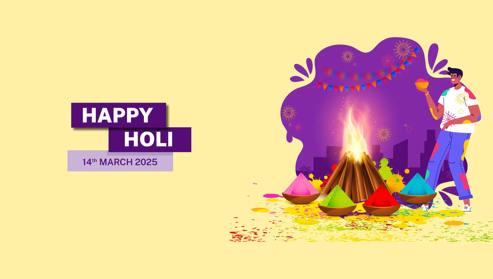   Holi 2025: Date, History, Wishes & Celebration Ideas  - Postive