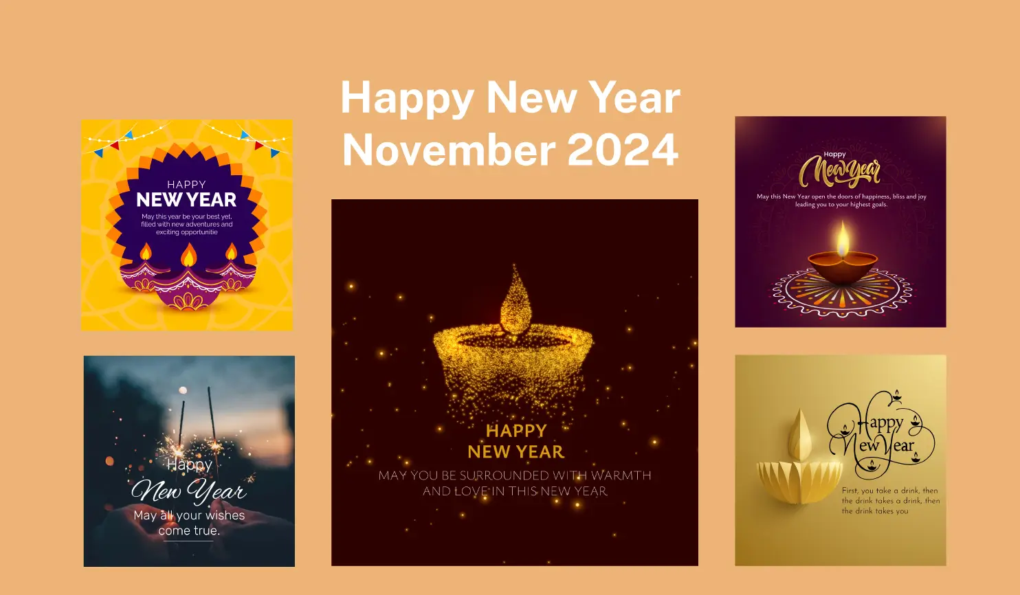 Gujarati New Year 2024 Posters By Postive - Festival Post Maker App