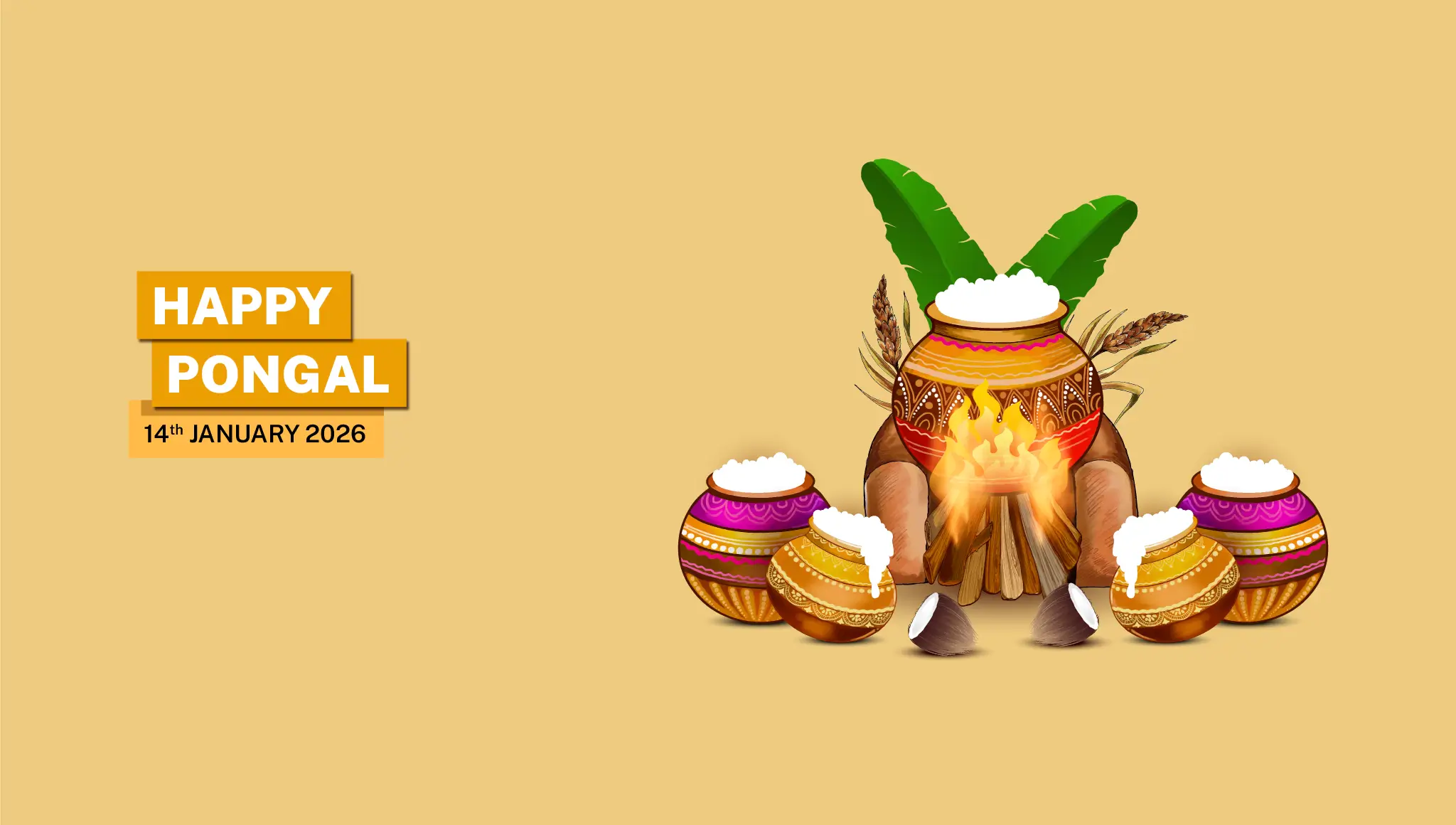 Happy Pongal 2026: Date, History, Rituals, Wishes, Messages, Quotes & WhatsApp Status