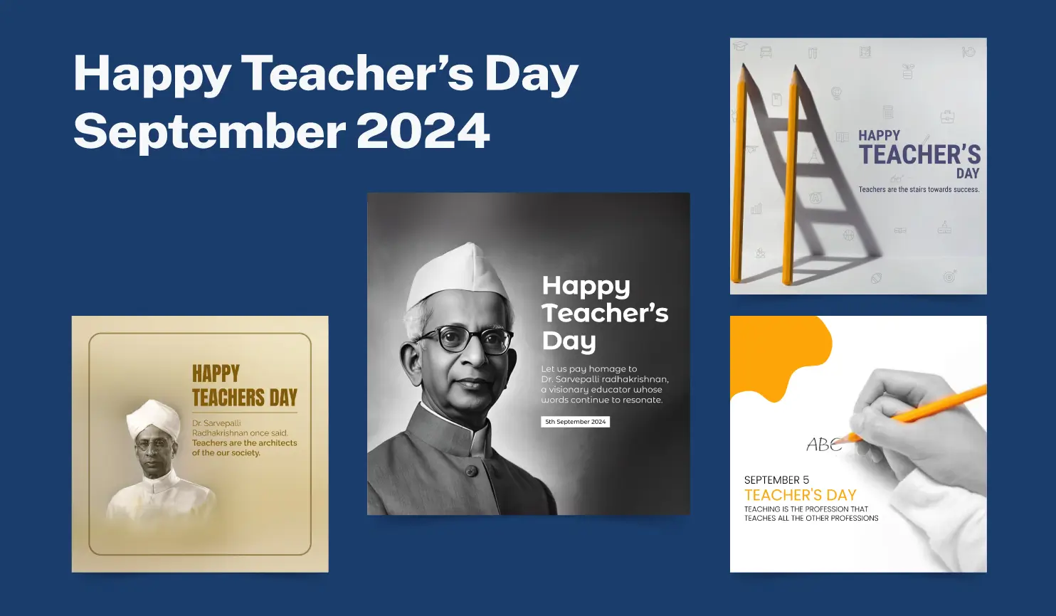 Teacher's Day
                    2024 Posters By Postive - Festival Post Maker App