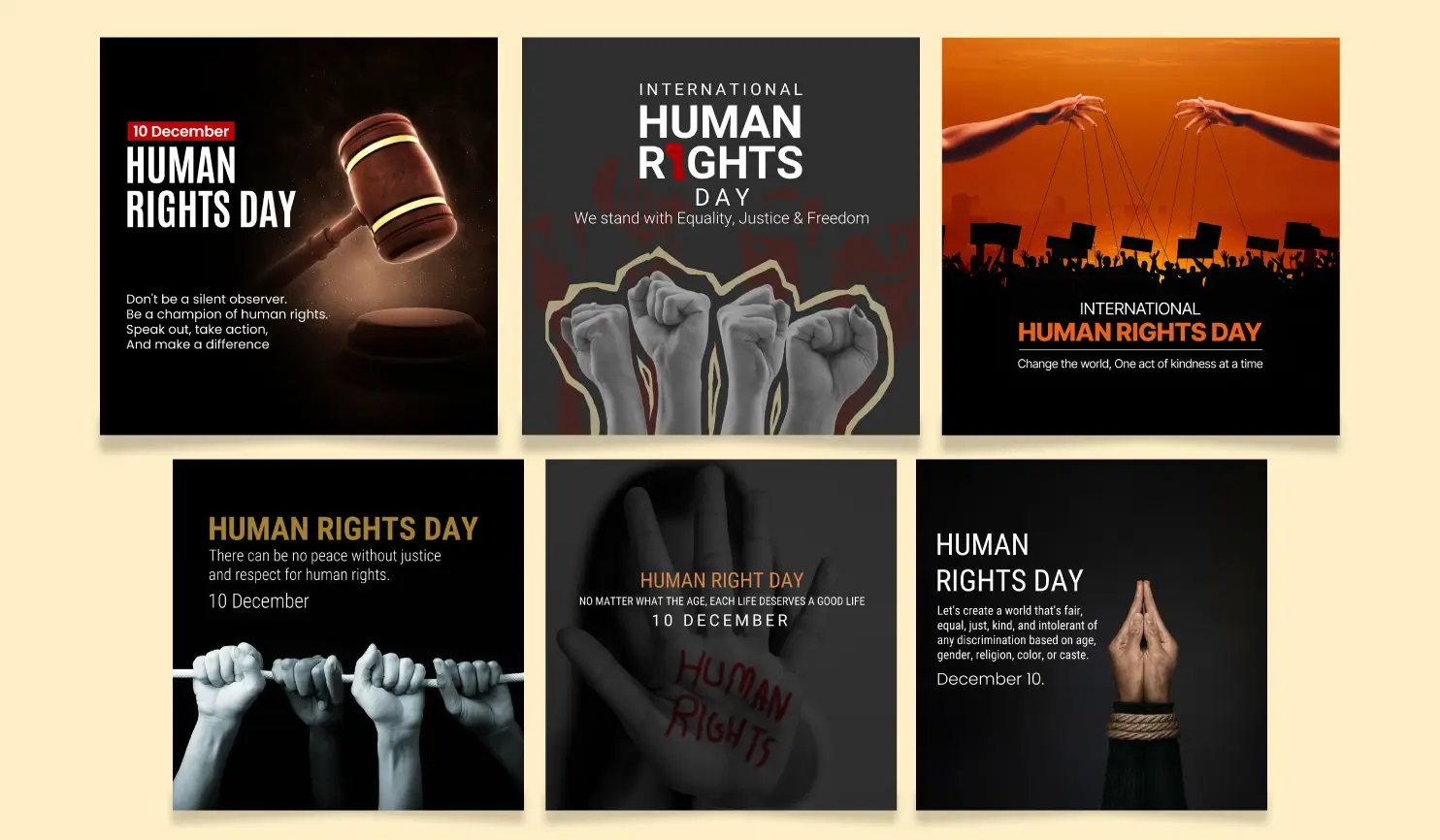 Human Rights Day 2024: Date, Theme, Quotes & Celebration Ideas By Postive Festival Post Maker App