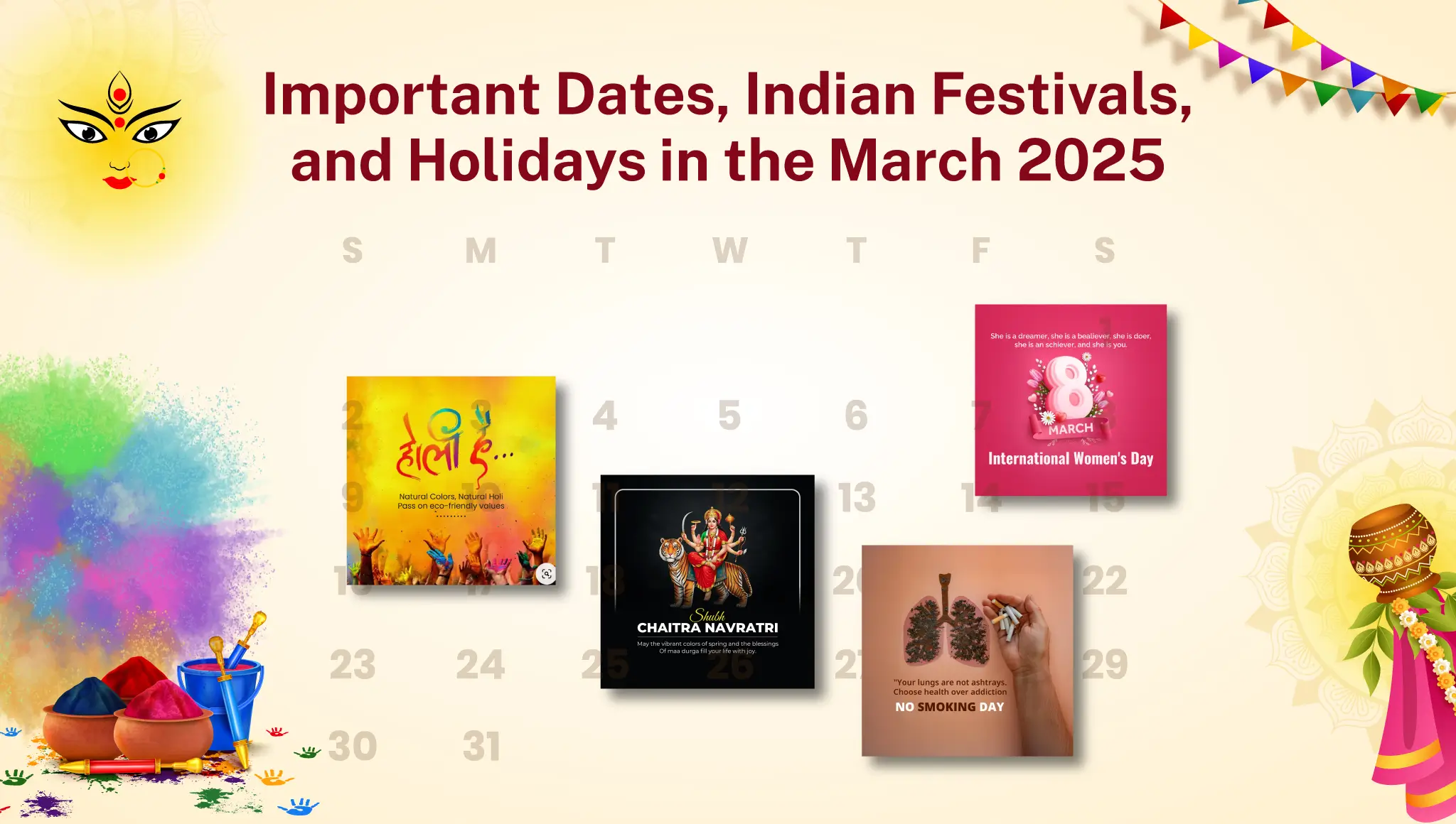  Important Festivals & Holidays in March 2025 | Complete List  - Postive