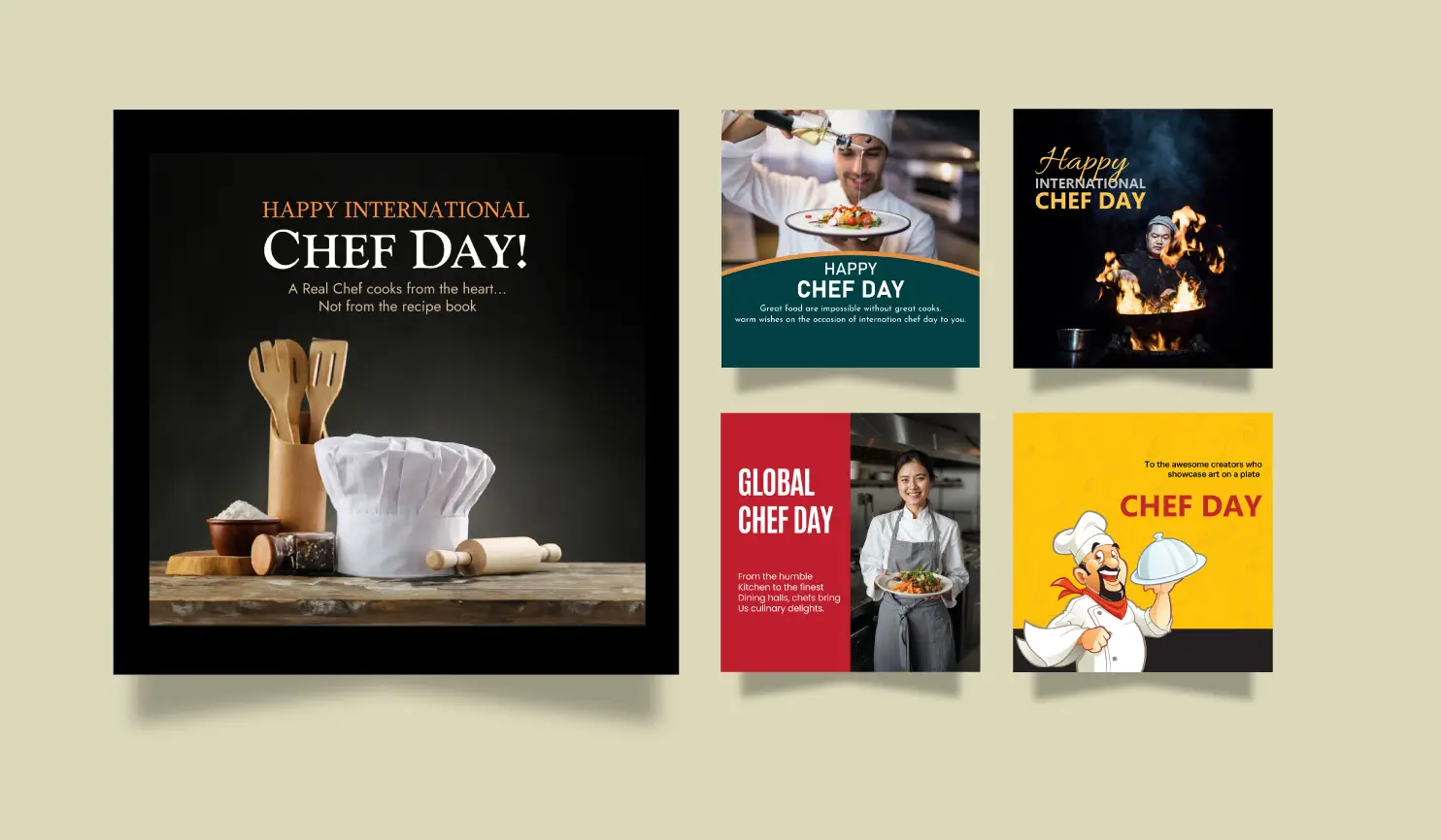 International Chefs Day 2024: Date, Theme & Celebrations By Postive Festival Post Maker App