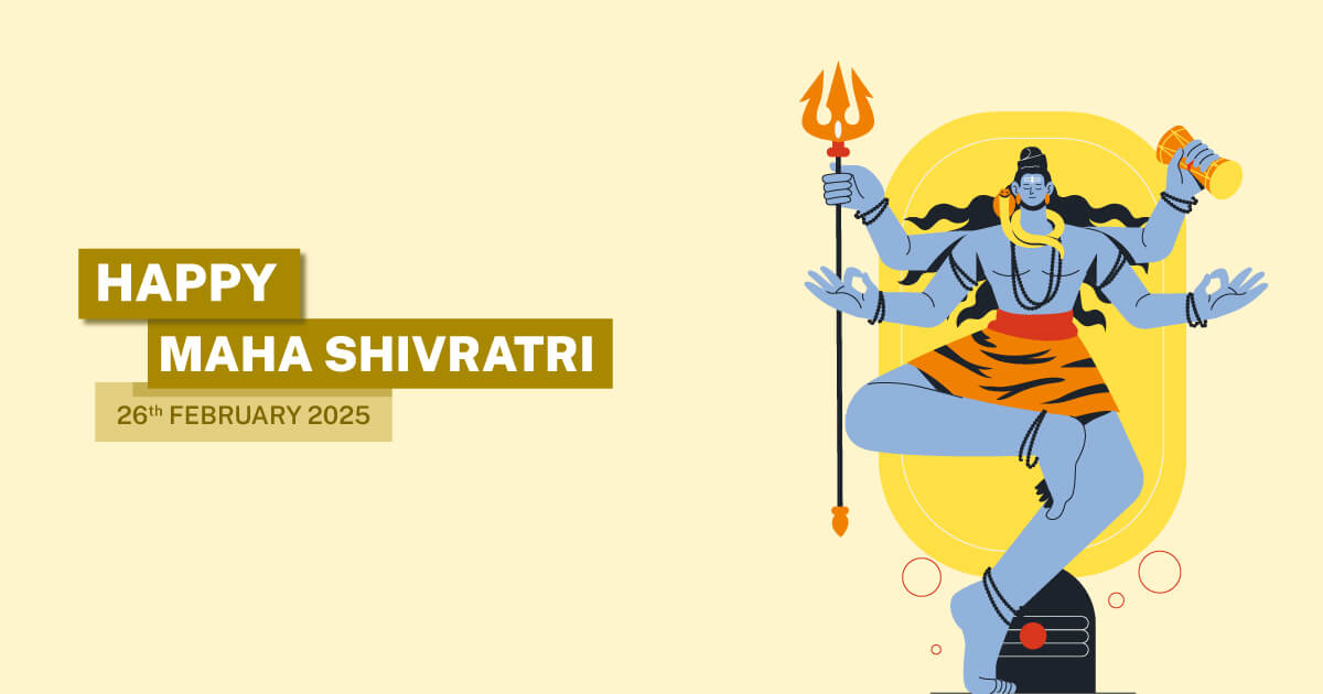 Maha Shivratri 2025: Date, Celebration, Wishes, Quotes & Greeting Posters With Name & Logo - Postive