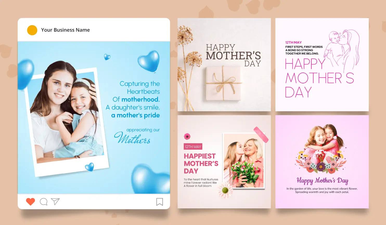 Postive Mother's Day 2024: History, Wishes, Messages and Greeting Posters By Postive - Festival Post Maker App