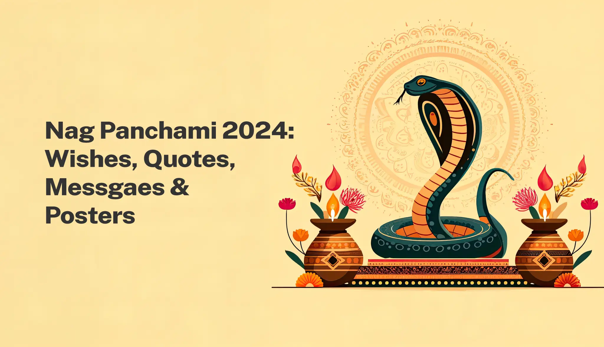 Nag Panchami 2024: Wishes, Quotes, Messages & Posters - Postive