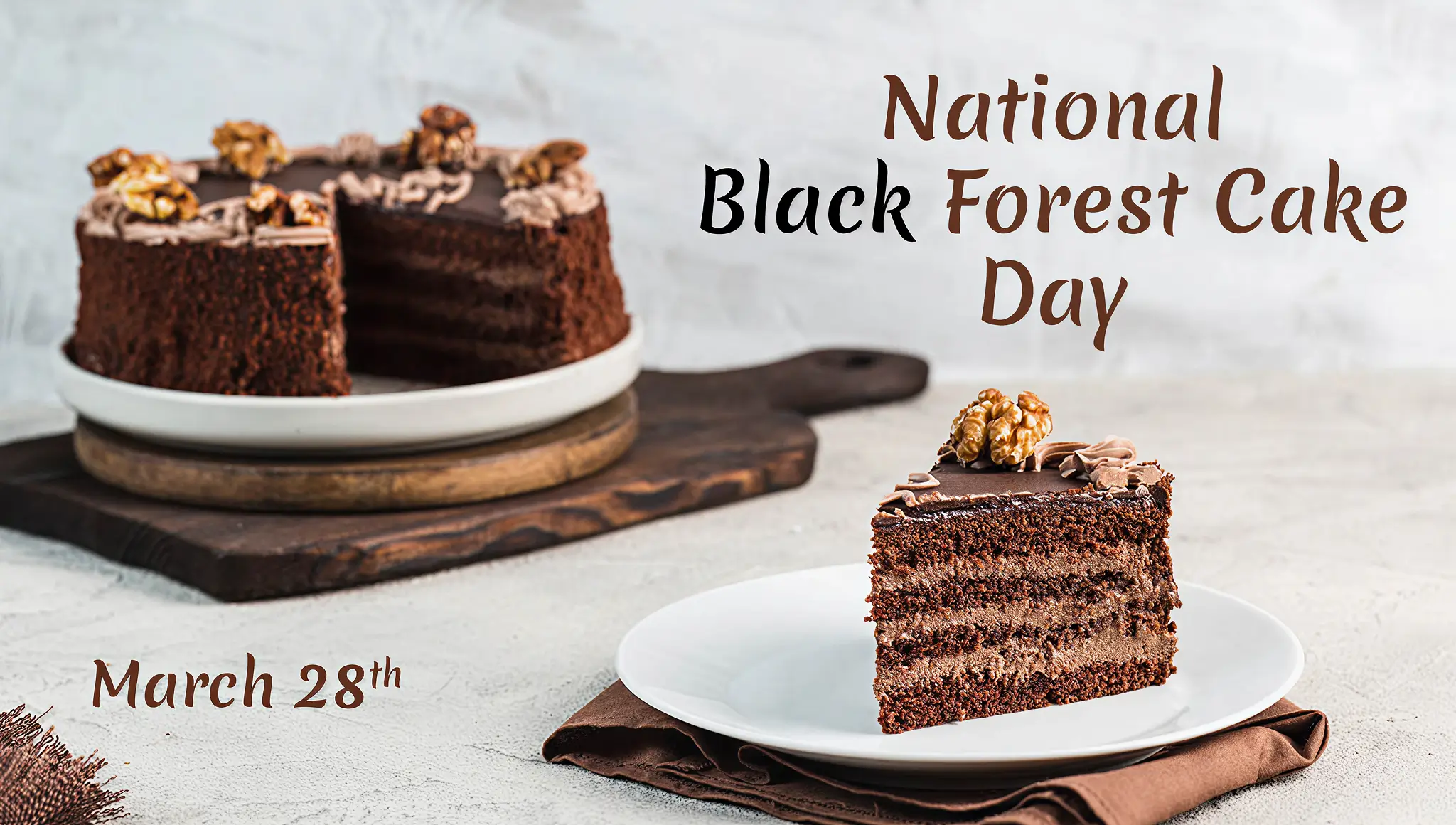 National Black Forest Cake Day (28 March 2026): Date, History, Significance, Recipe, Facts, Wishes & More