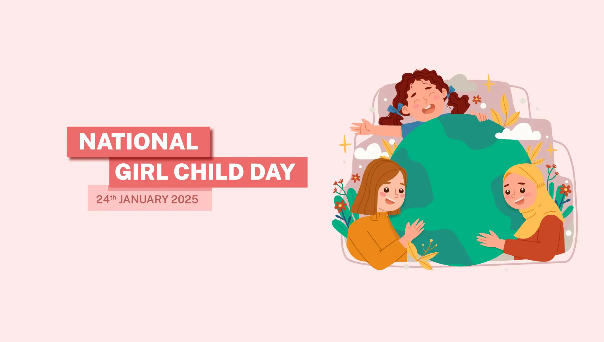 National Girl Child Day 2025: Date, Theme, Celebration & Poster Ideas - Postive