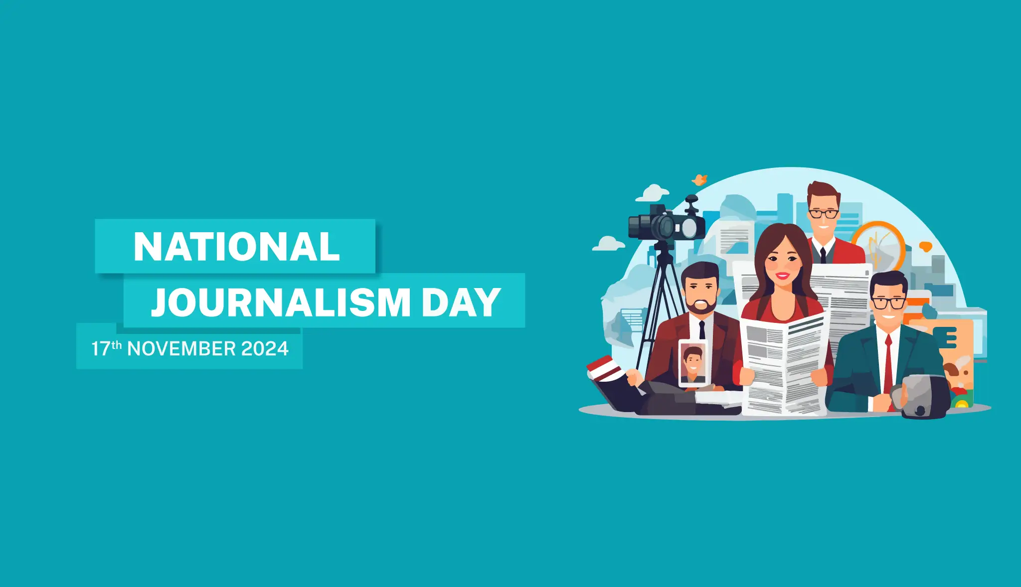 National Journalism Day 2024: Date, Theme, Quotes, Wishes & Posters - Postive