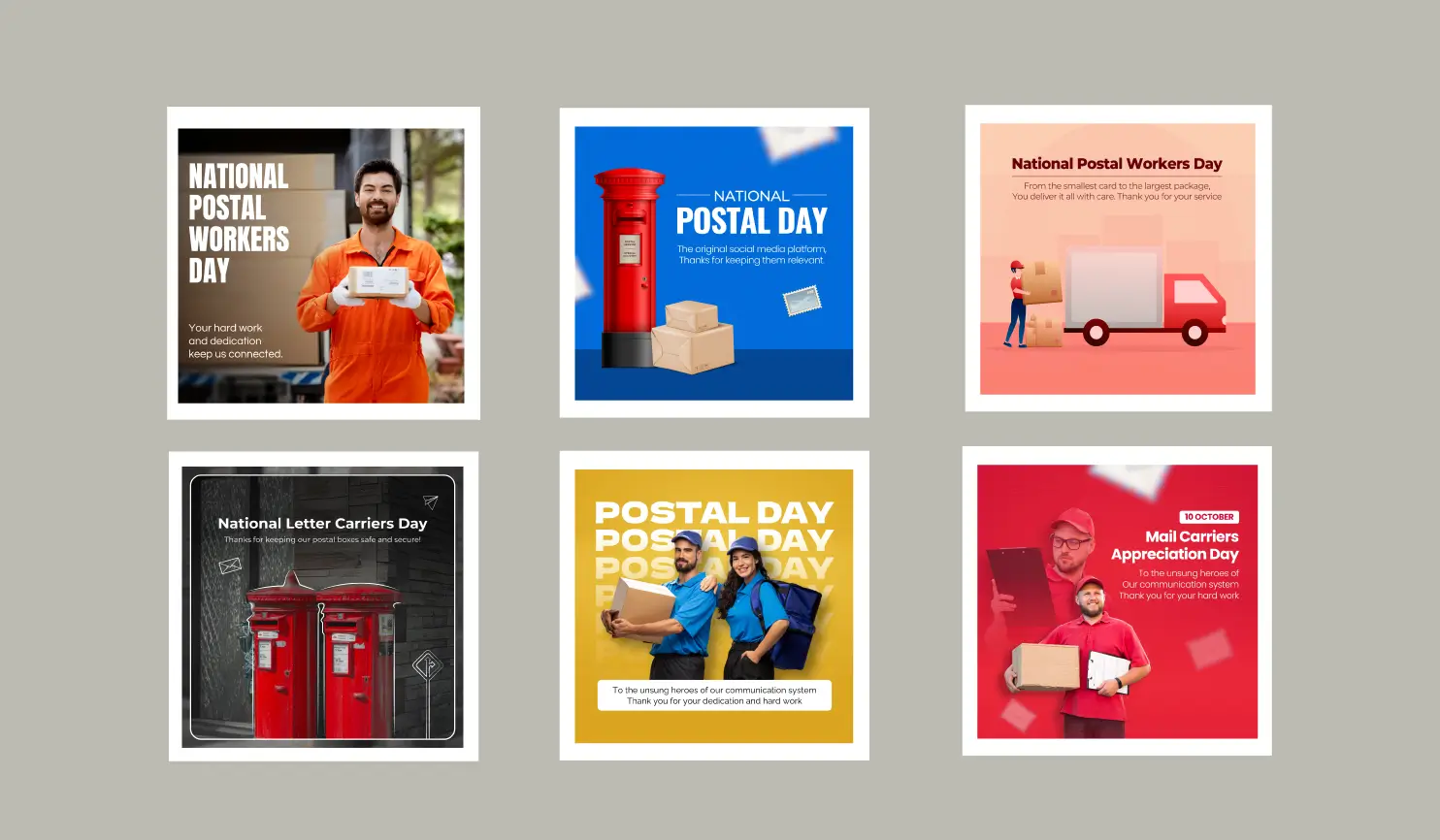 National Postal Day 2024: Theme, History & Wishes Poster By Postive Festival Post Maker App