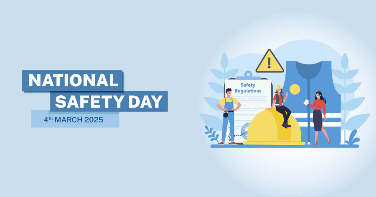 National Safety Day 2025: Date, Theme, Speech, Quotes & Posters - Postive