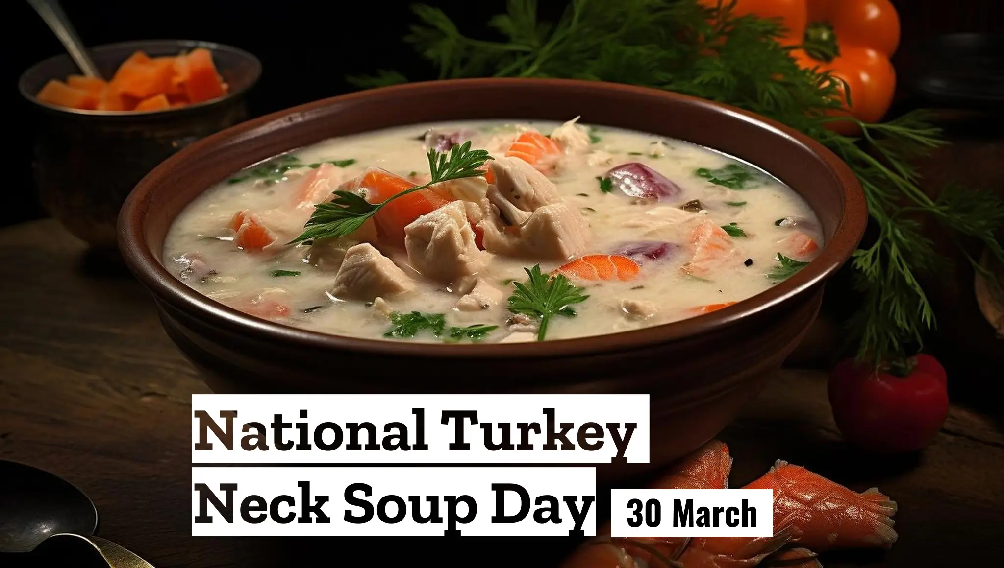 National Turkey Neck Soup Day (30 March 2026): Date, History, Significance, Recipe, Wishes & More