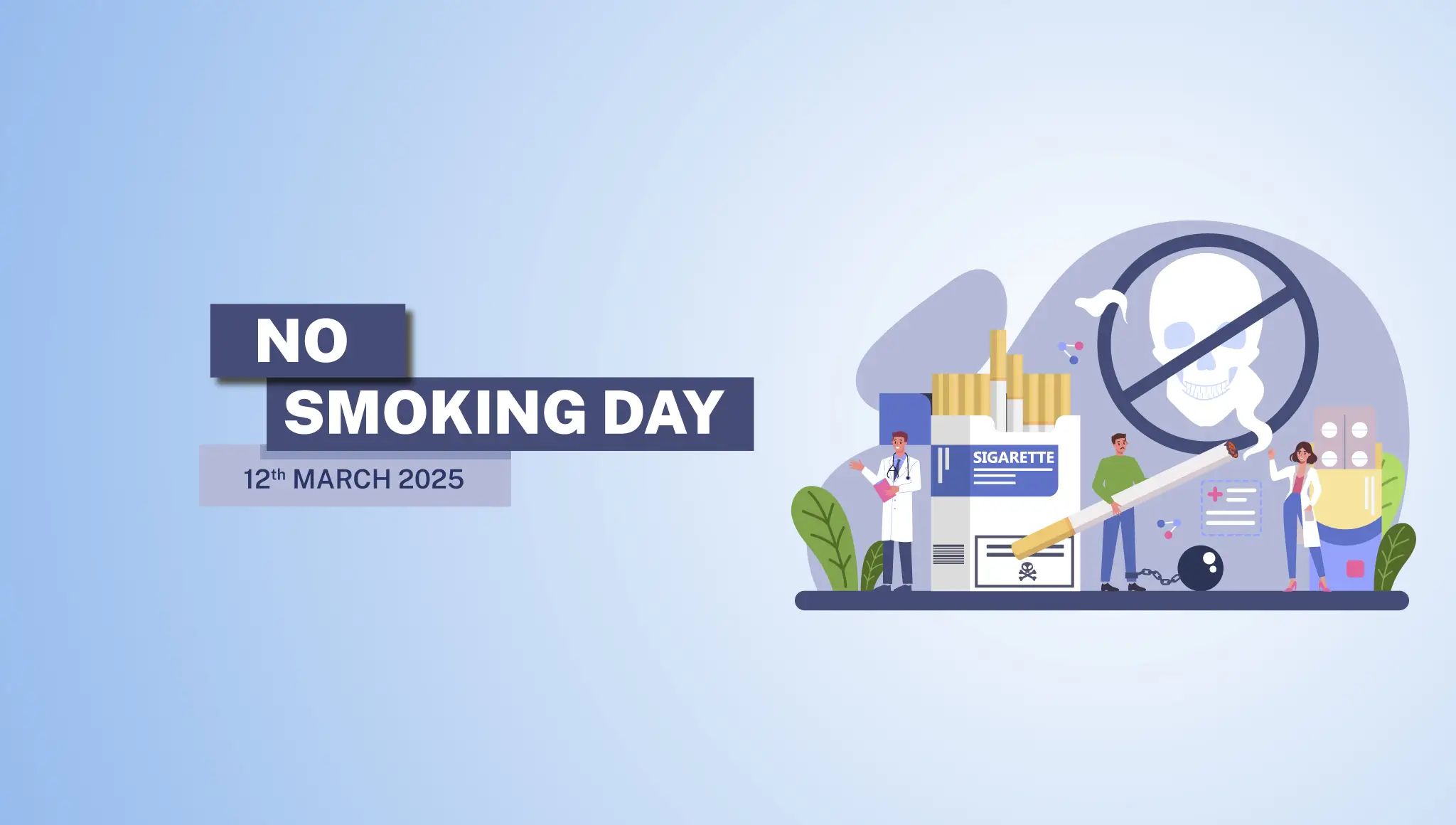   No Smoking Day 2025: Date, Theme, Awareness & Posters  - Postive