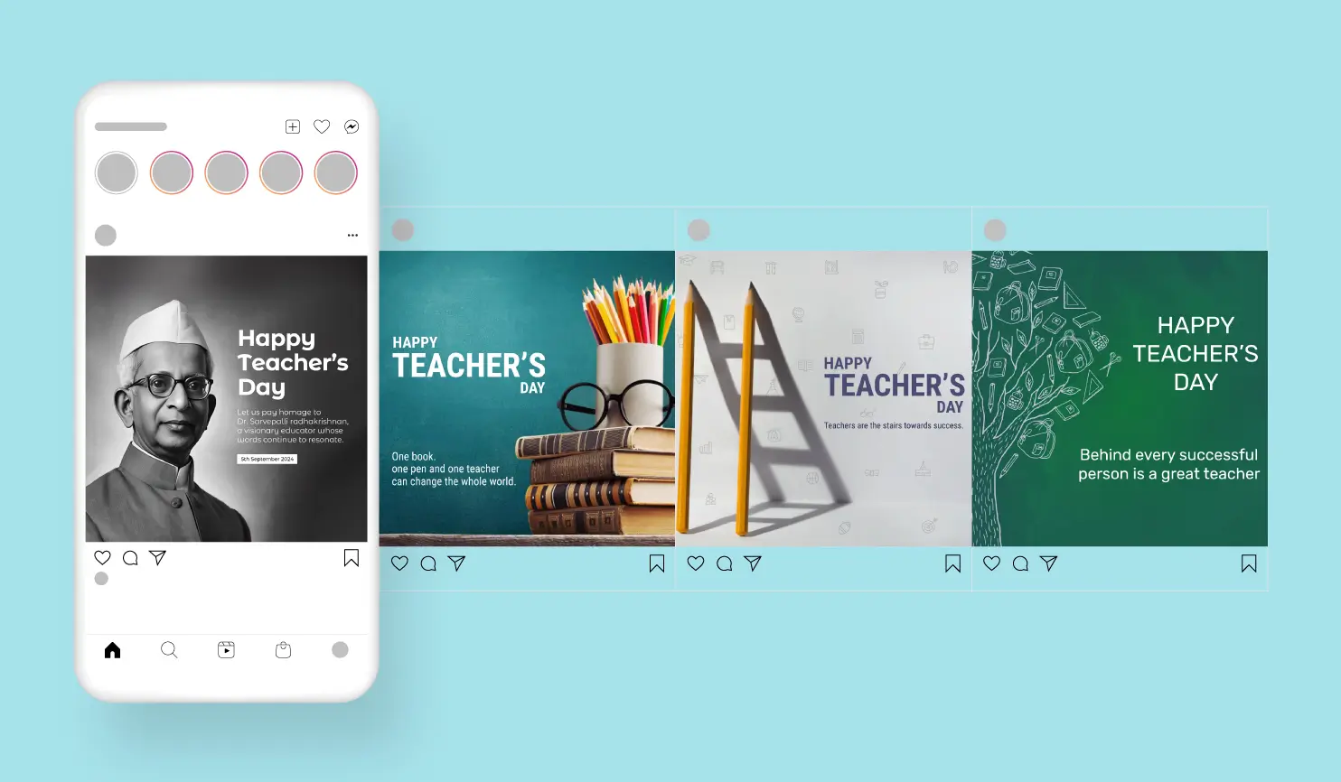 Teacher's Day 2024: Date, Wishes, Messages, Quotes & Posters  By Postive Festival Post Maker App