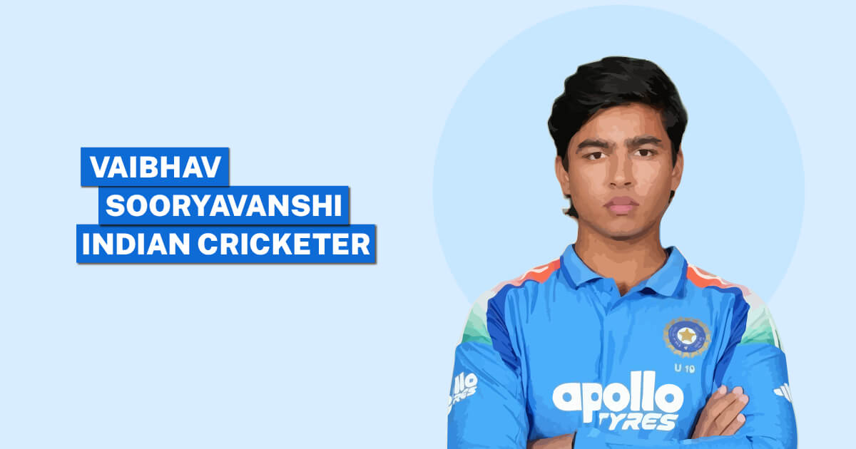 Vaibhav Sooryavanshi, the young Indian batting prodigy.