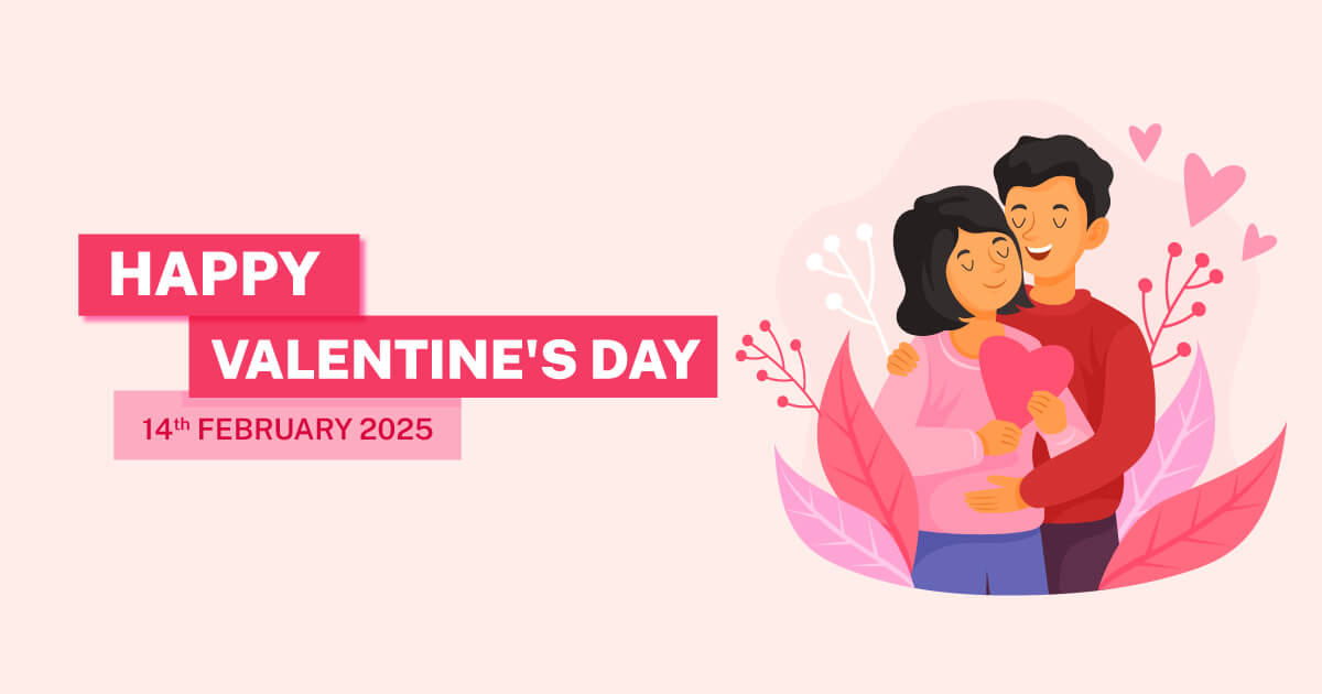 Valentine's Day 2025: All Days,Celebration Guide, Messages & Social Media Poster - Postive