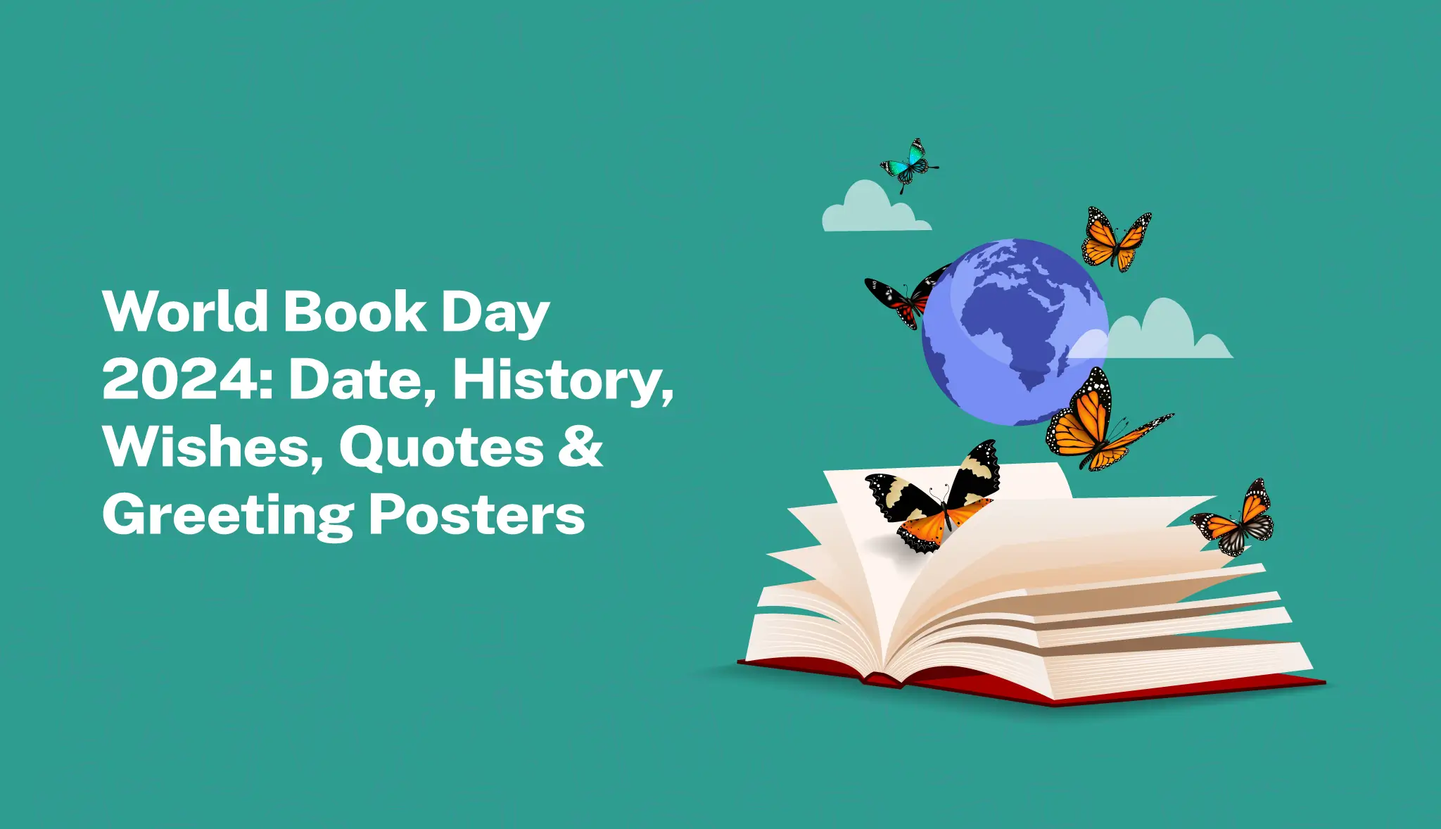World Book Day 2024: Date, History, Wishes, Quotes & Posters - Postive