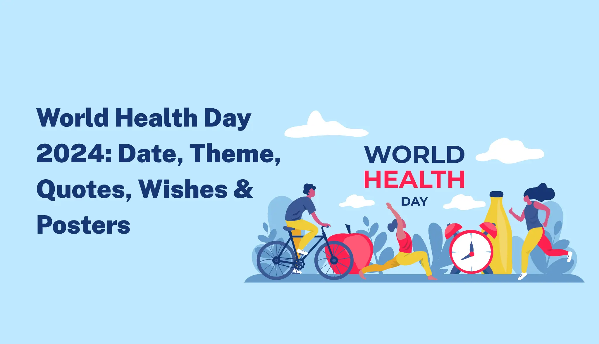 World Health Day 2024: Date, Theme, Quotes, Wishes & Posters - Postive