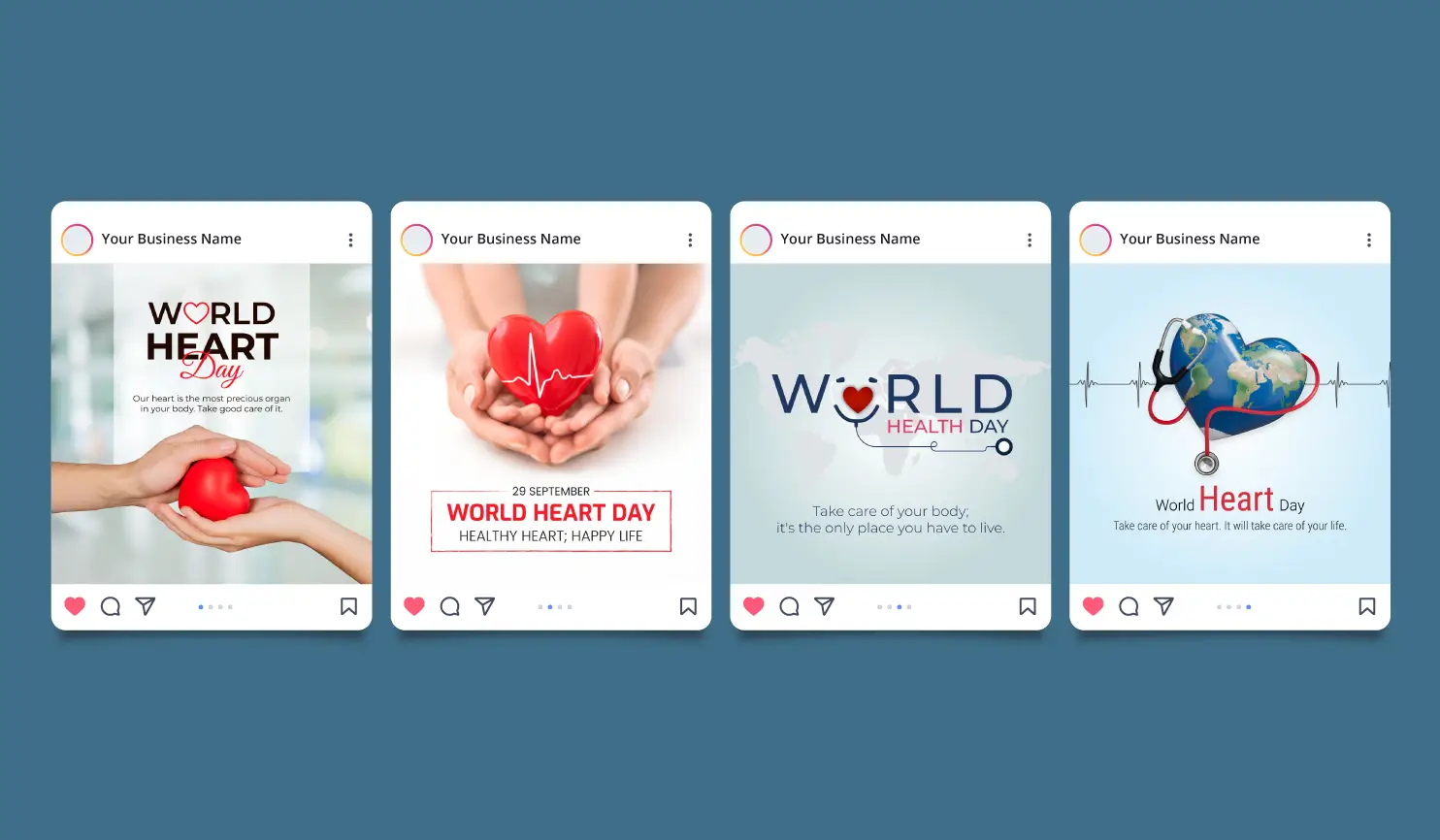 World Heart Day 2024: Theme, Messages, Quotes & Greetings  By Postive Festival Post Maker App