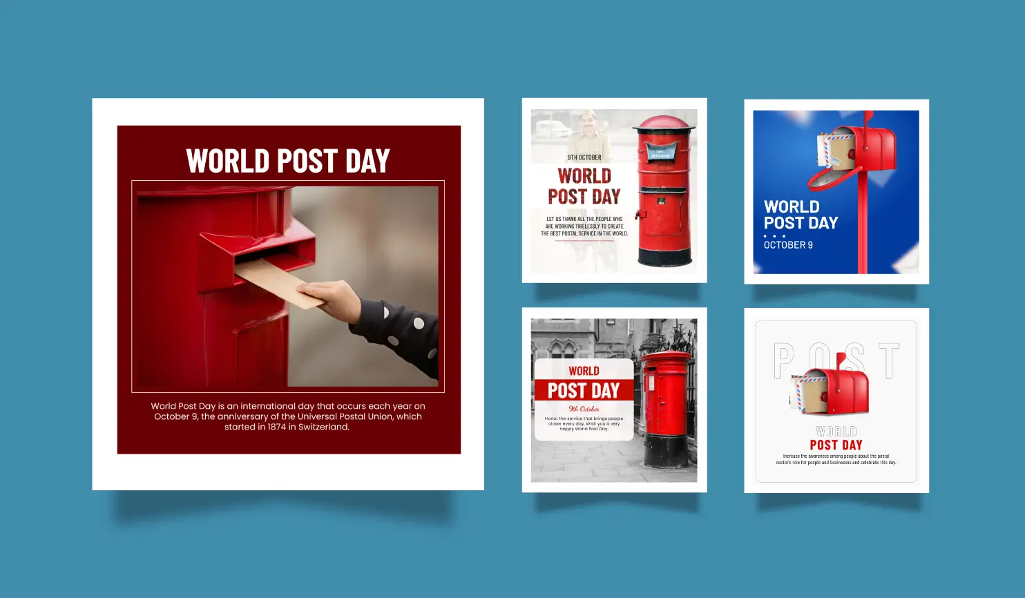 World Post Day 2024: Date, Theme, History, Wishes & Posters By Postive Festival Post Maker App