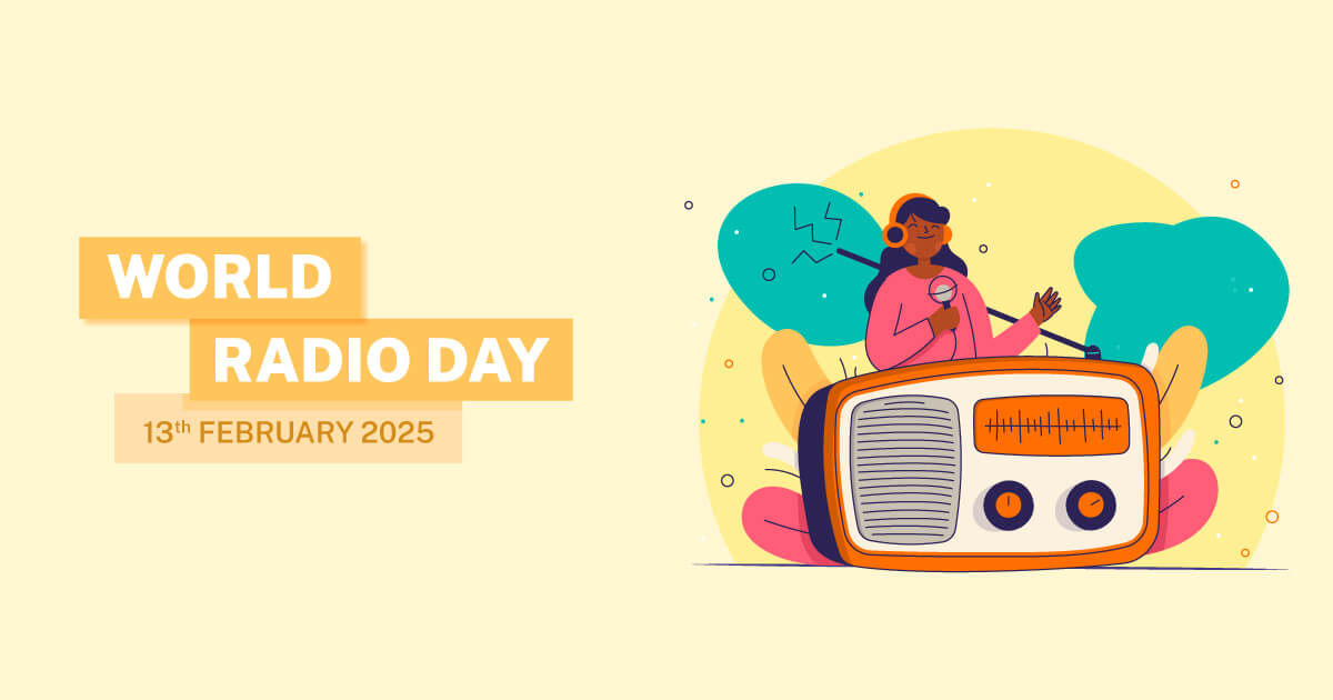 World Radio Day 2025: Date, Theme, History, Activities, Messages & Social Media Poster - Postive